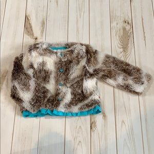 Fuzzy Toddlers Coat